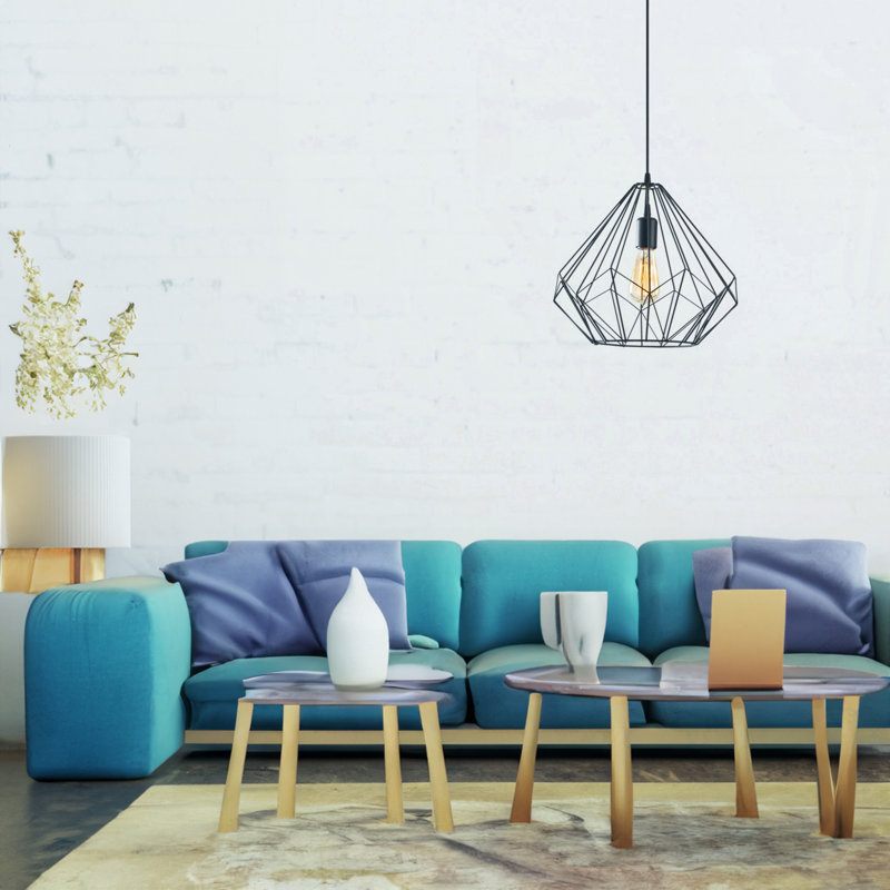 Lustre Petronio, H 13 po x l 14,6 po x P 14,6 po