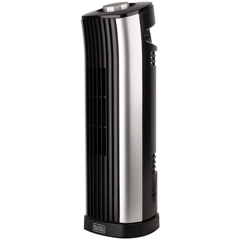 Mini Tower Fan - Quiet Oscillating Stand Up 14 Inch Desk Fans