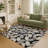 Machine Washable Indoor/Outdoor Chantille ACN2462 Spiral Rug-1928717064-1928717065