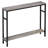 2-tier Long Skinny Table,grey-624634025-605997799