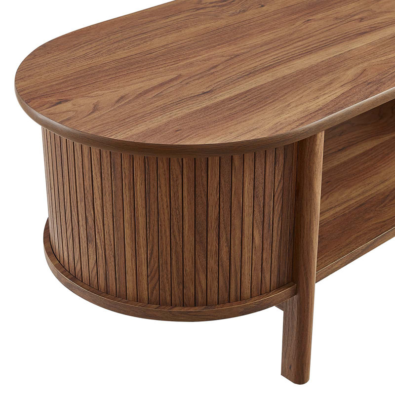 Modway Cadence Coffee Table, Walnut