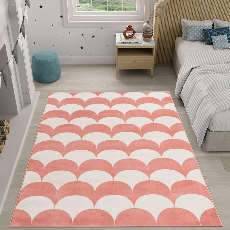 Unique Loom Arches Whimsy Kids Rug, Rectangle 6'1" x 9'