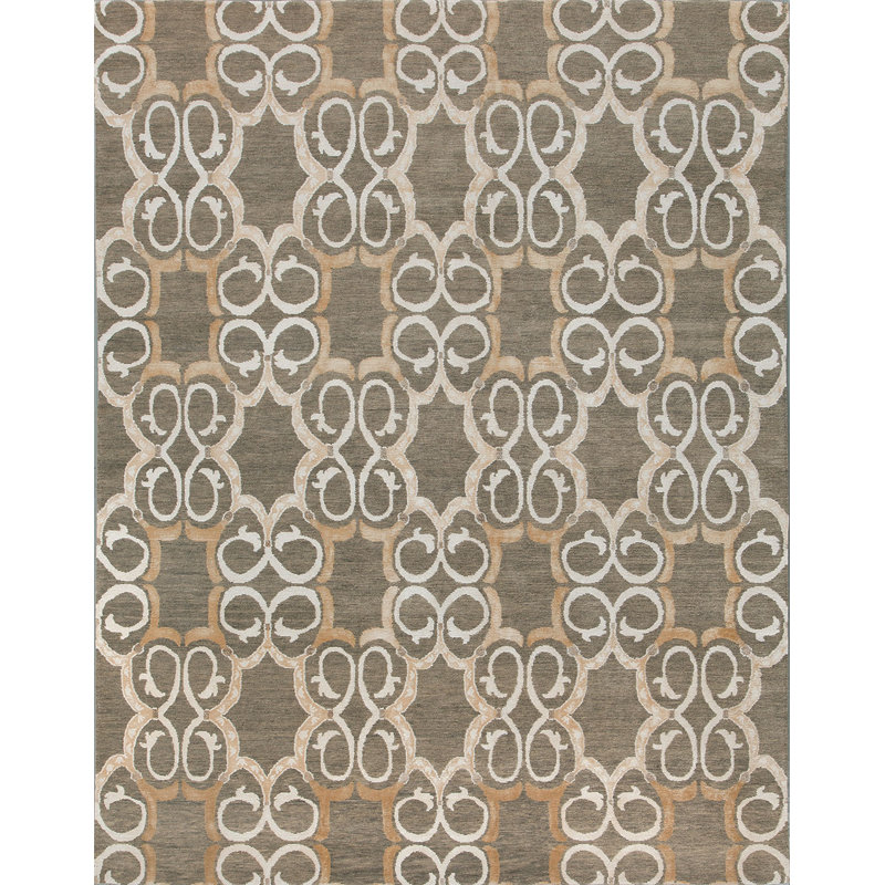 Classic Geometric Area Rug, Rectangle 5' x 7'