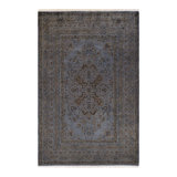 Fine Vibrance One-of-a-Kind 6'1" x 9'5" Hand Knotted Area Rug