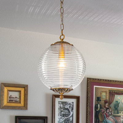 Ennu 1 - Light Glass Globe Pendant