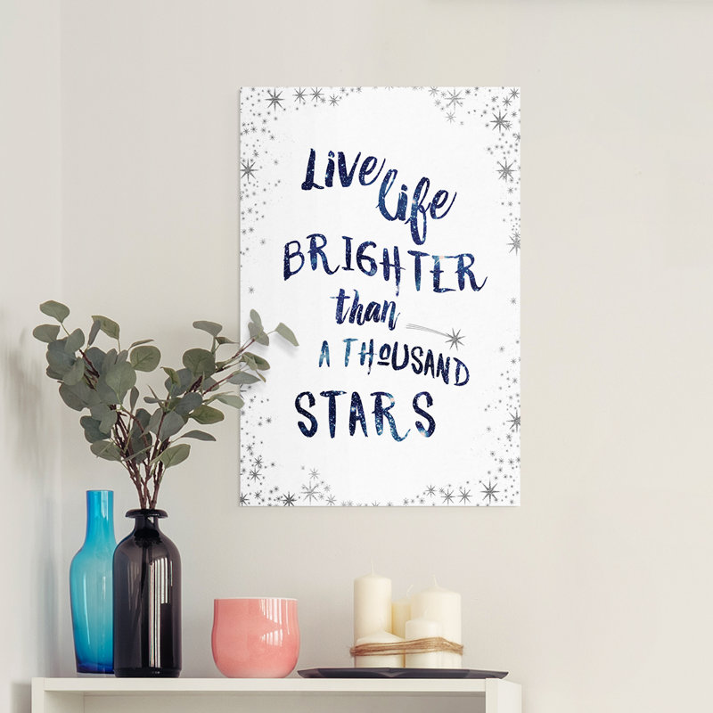 A Thousand Stars - Impression sur toile seulement - NON-CADRE, H 27 po x l 18 po