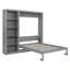 Lit escamotable mural avec tablettes Murphy-1545040295-1545040294