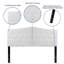 Tête de lit tapissier arquée capitonnée à boutons Ciriaca-619430003-619430012