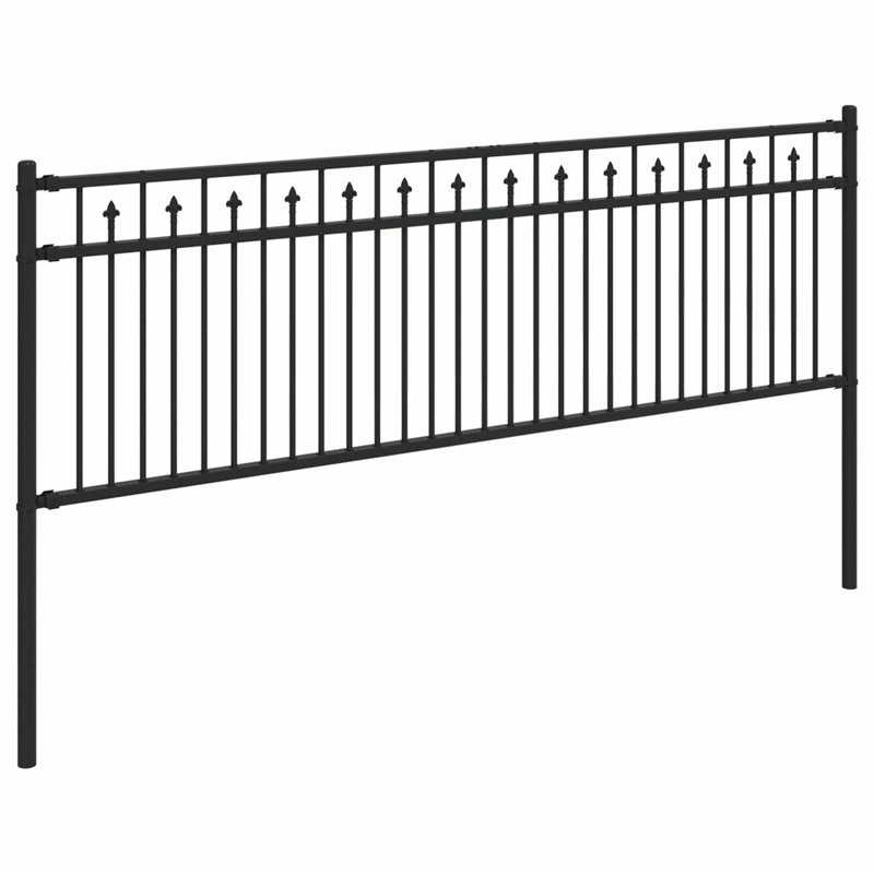 Powder-Coated Steel Fence Panels Included, 110cm H x 200cm W
