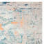 Tapis abstrait bleu / beige / orange Riccio-1799354590