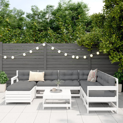 Briarwick 62cm Wide Outdoor L-Shaped Patio Sofa with Cushions