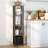 5-Tier Open Shelf Bookcase, Compact Storage Bookshelf with Bin-1211882162