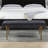 Velvet Upholstered Bench-1981340586