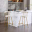 Tabouret de comptoir Benfer 32-2090428772