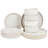 SPIKENARD 12 Piece Handmade Stoneware Dinnerware Set - Service for 4