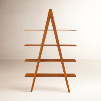 Dera Wide Etagere Bookcase