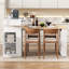 Îlot de cuisine avec plateau de table extensible-1649890784
