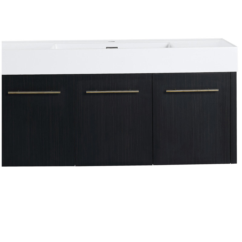 Meuble-lavabo mural de 48 po (armoire seulement, sans lavabo supérieur)
