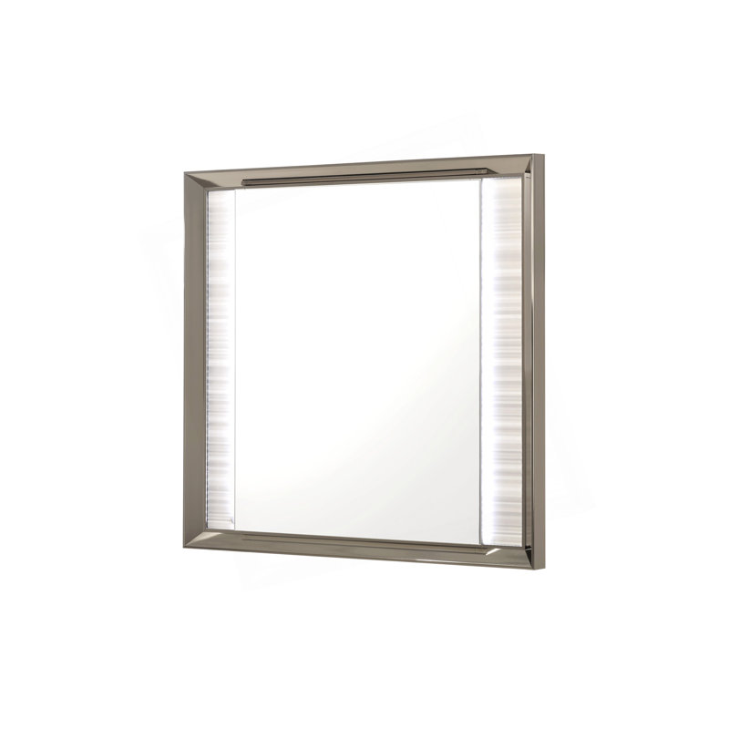 Étoile blanche avec miroir