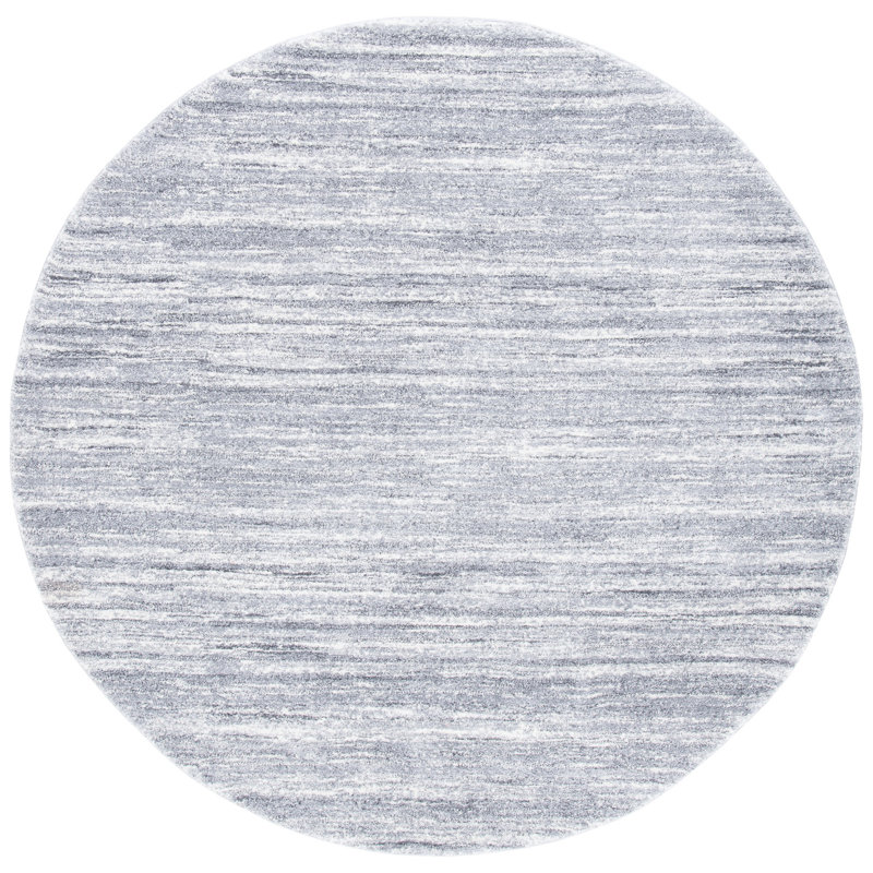 Alboran Shag Performance Rug, Round 6'7"