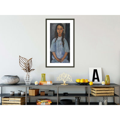 Alice by Amedeo Modigliani -Framed Giclee Print