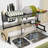 Stainless Steel Two Tier Dish Rack