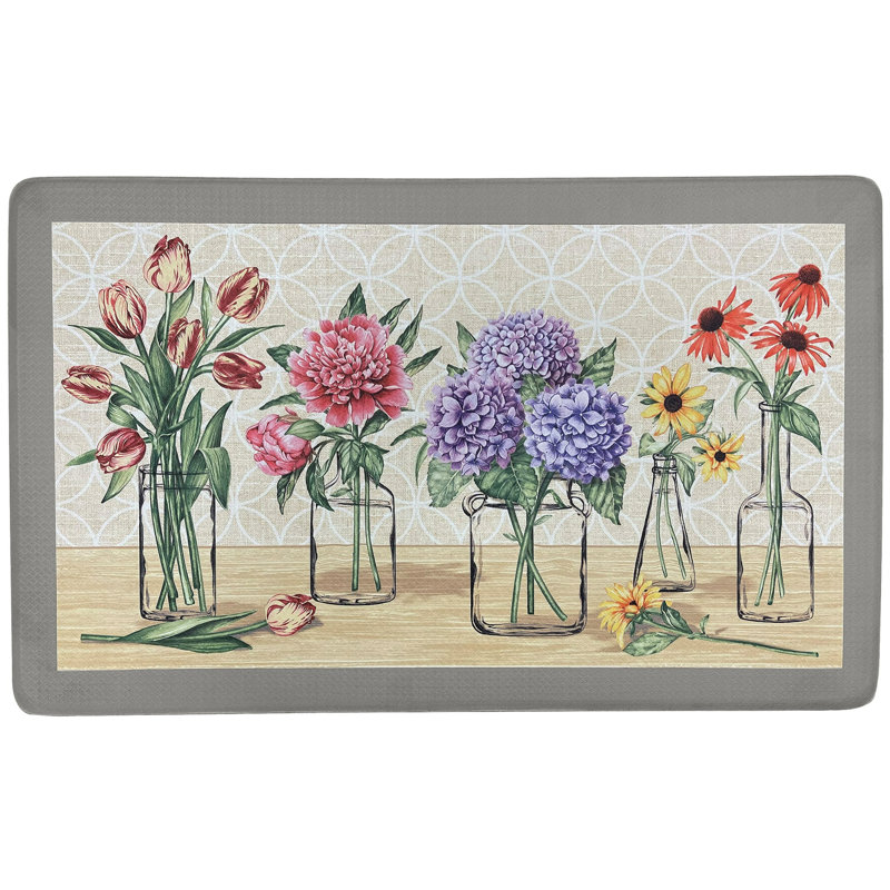 Tapis anti-fatigue 18 x 30 - Garden Blooms