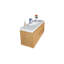 Base de meuble-lavabo simple mural 47 po 47 po-57912153