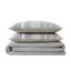 Ensemble d'édredon en coton 3 pièces gris-61207419