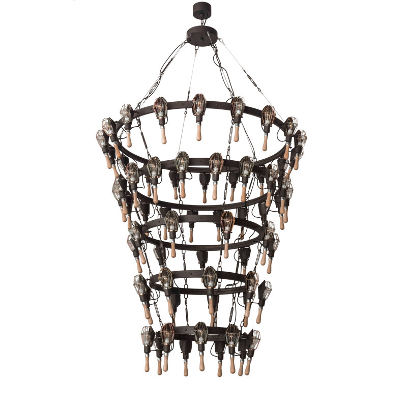 Rustic Lodge 63 - Light Chandelier