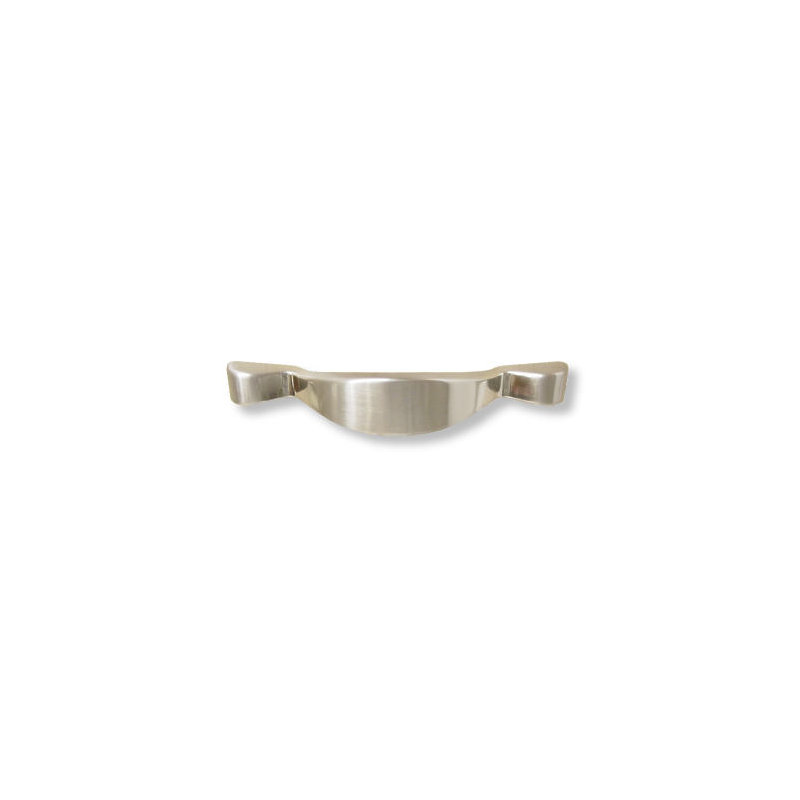 3" Modern Pull Champagne Bronze and Ivory