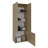 Home 3 Door Soham Armoire Extension  Duo with Hanging Rod for clothes and interior Shelves, Manufactured Wood Freestanding Bedroom Storage, Utility Room or Laundry Room Furniture