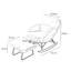 Chaise berçante de luxe de haute qualité-100462021
