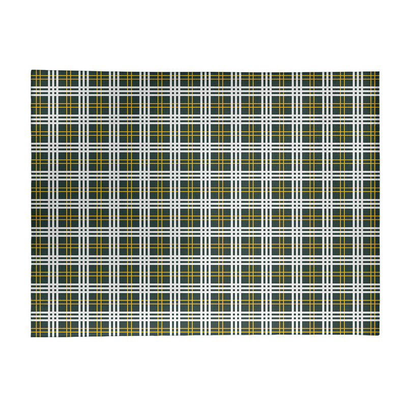 Tapis écossais vert, Rectangle 9 pi x 12 pi