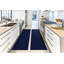 Tapis de couloir bleu marine