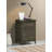 Modern Nightstand, Nightstand with 1 Drawer 1 Door-1622725296