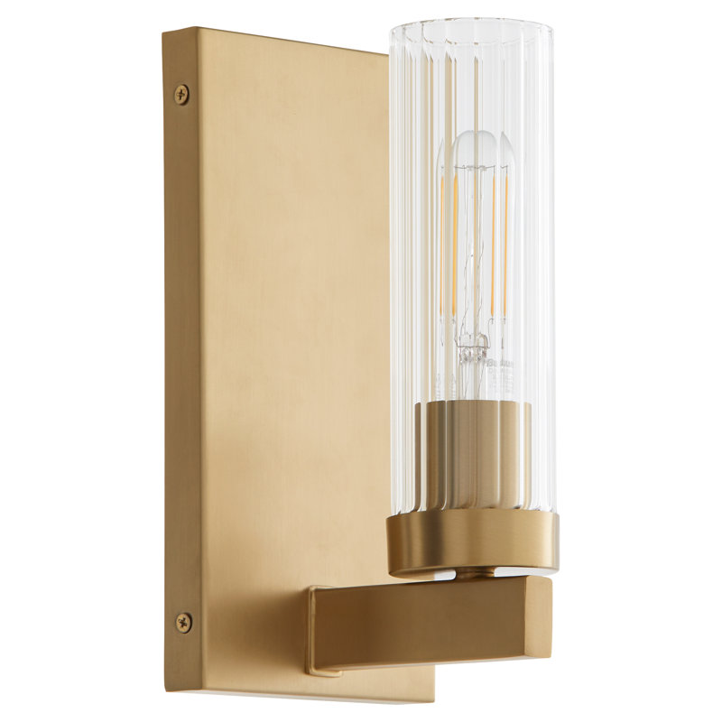 Lunah 1LT WALL MOUNT, Antique Brass