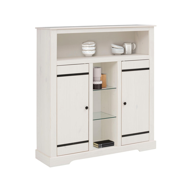 Brookville 120cm Sideboard, White Lacquer
