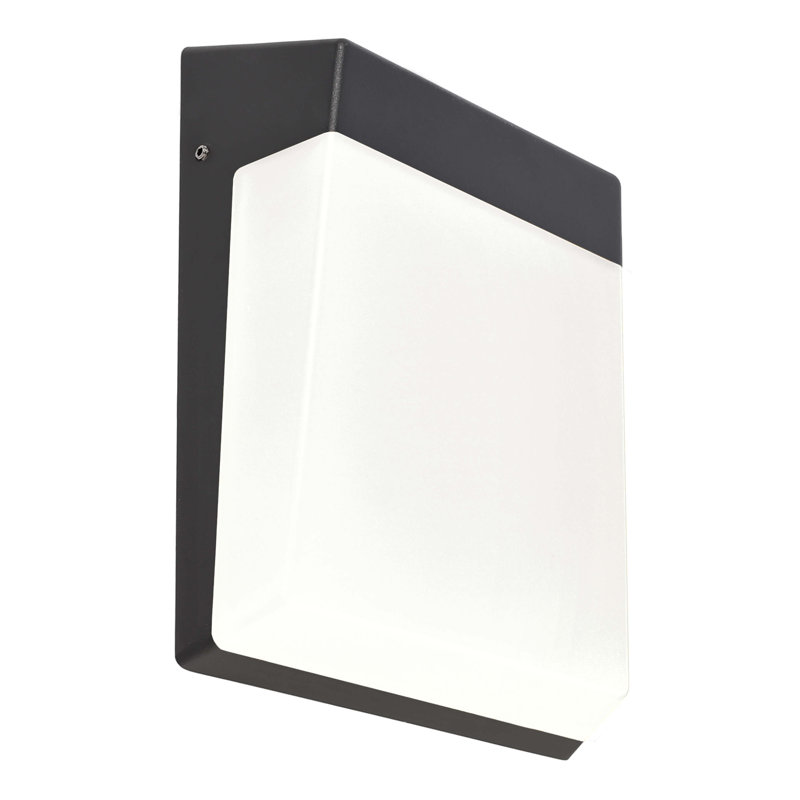 Traffic Grey 60 - Bulb Integrated LED Outdoor Flush Mount