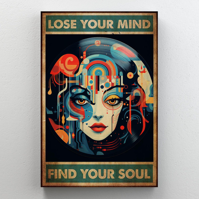 Musique Lose Your Mind 1, H 20 po x l 16 po x P 1,25 po