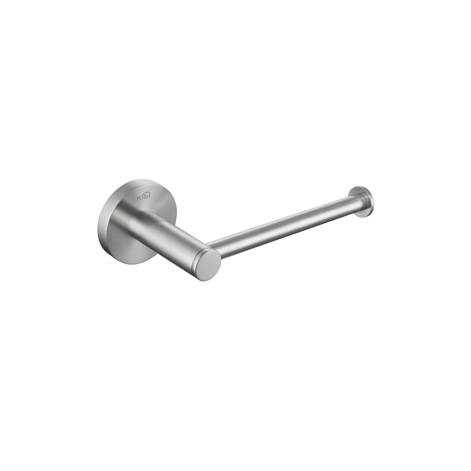 Circular Toilet Paper Holder, Brush Nickel