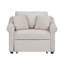 Fauteuil convertible en chenille Eloria-116844537