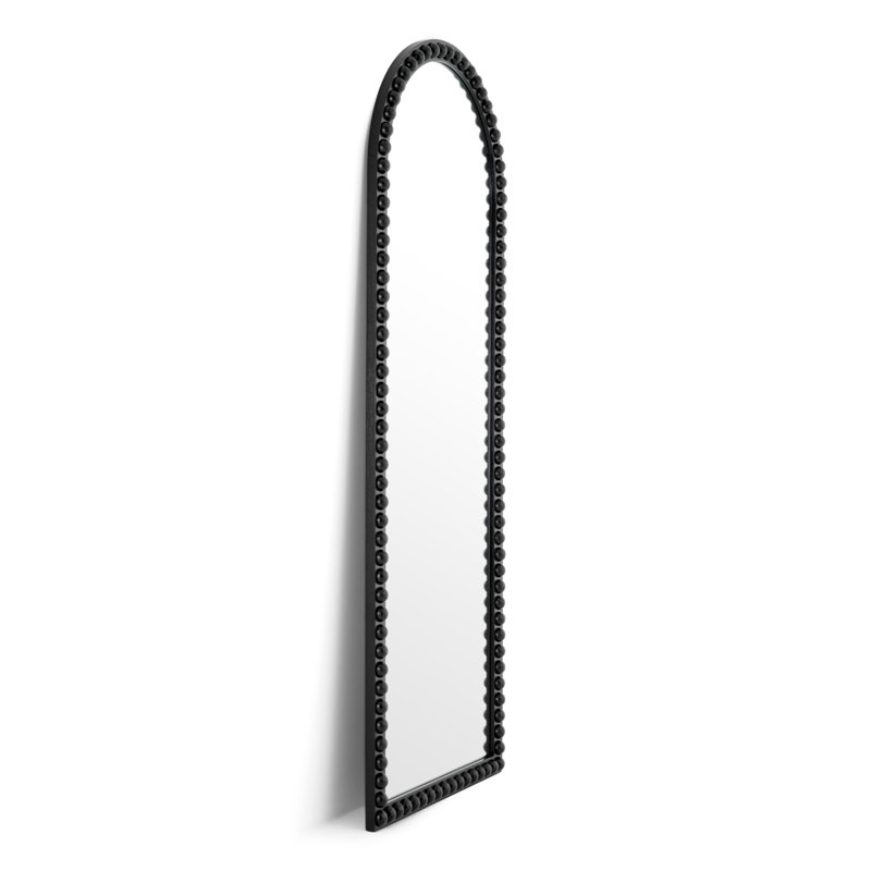 Mirror Kenton L Classic Black Finish, 96.46" H x 36.61" W, Arch