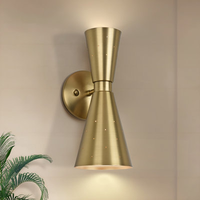 Wrought Iron Armed Sconce