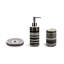 Ceramic Bathroom Accessory Set