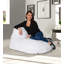Fauteuil à billes façon chaise longue en similifourrure