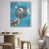 White Floater Frame