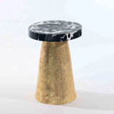 Bianco Nero Accent Table