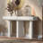 Space-Saving Hallway Table for Small Apartments and Foyers-211265257