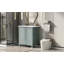 Ensemble de meuble-lavabo 30 po avec lavabo, armoire de salle de bain multifonctionnelle avec portes et tiroir, structure solide et panneau de fibres à densité moyenne-270813982